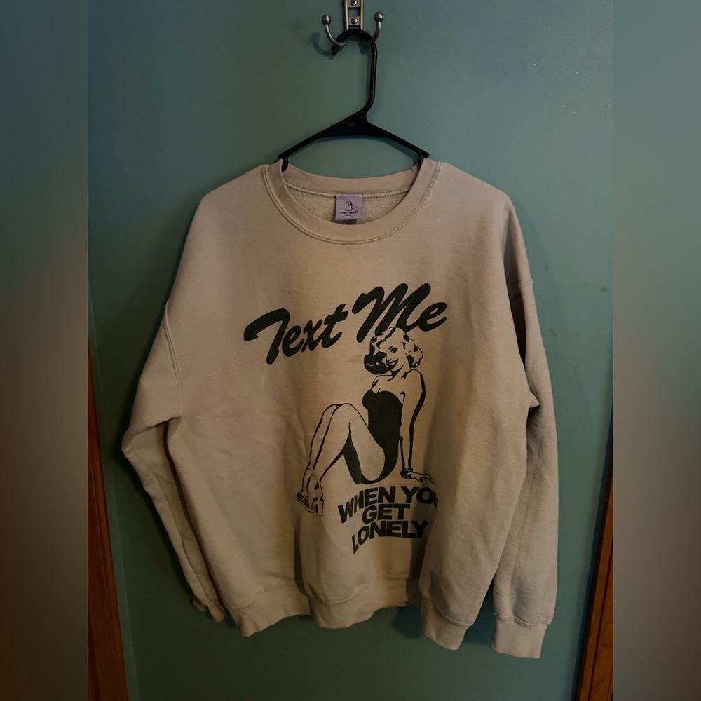 Lonely Ghost Crewneck!!